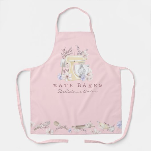 Tablier Cuisine Florale Moderne Cuisine Cuisine Dessert Ap (Recto)