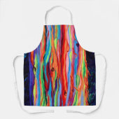 Tablier Cuisine Hawaiian Rainbow Eucalyptus BBQ Apron (Recto)