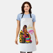 Tablier Cuisine Heureuse (Porté)