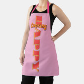 Tablier Cuisine Heureuse Rose (Insitu)