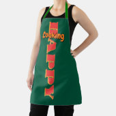 Tablier Cuisine Heureuse Verte (Insitu)