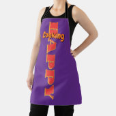 Tablier Cuisine Heureuse Violette (Insitu)