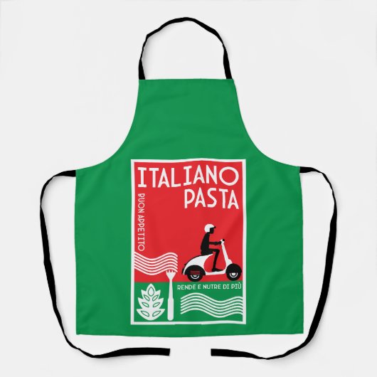 Tablier Cuisine italienne (Recto)