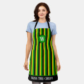 Tablier Cuisine jamaïcaine et chef cuisinier (Porté)