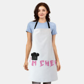 tablier cuisine JE SUIS CHEF (Porté)