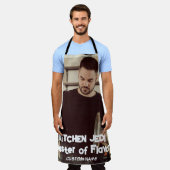 Tablier Cuisine Jedi : Maître de Saveur - Cadeau personnal (Porté)