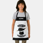 Tablier Cuisine Magicien Chef Cuisinier Enfants personnali (Insitu)