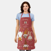 Tablier Cuisine mignonne avec mes Gnomies Custom (Porté)