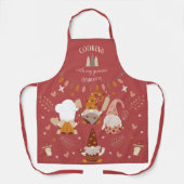 Tablier Cuisine mignonne avec mes Gnomies Custom (Recto)