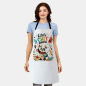 Tablier Cuisine Mignonne Impression Panda Chef Dessin Anim (Porté)