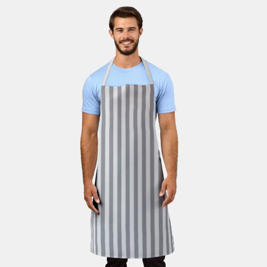 Tablier Cuisine moderne Gris Barbecue Cuisine Chef Apron (Porté)