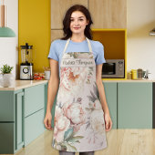 Tablier Cuisine moderne pour femmes cuisson aquarelle Flor