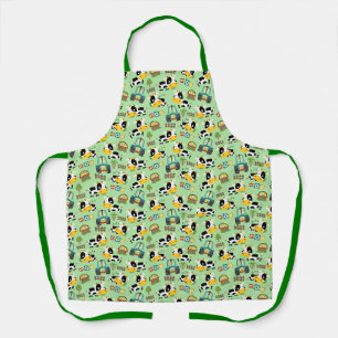 Tablier Cuisine Moo Whimsy - Barbecue Aprons Green
