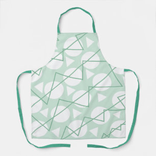 Tablier Cuisine Motif Géométrique Chevron Stripes
