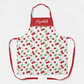 Tablier Cuisine Motif moderne Red Cherry (Recto)