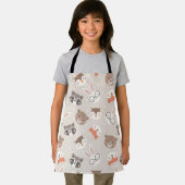 Tablier Cuisine Motif pour enfants en bois (Insitu)