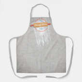Tablier Cuisine personnalisée à base de farine à broche ro (Recto)
