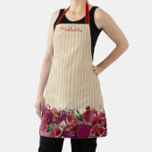 Tablier Cuisine personnalisée à base de fruits de grenade (Insitu)