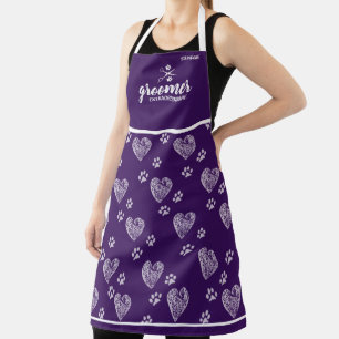 Tablier Cuisine personnalisée Groomer pour animaux Extrao