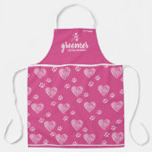 Tablier Cuisine personnalisée Groomer pour animaux Extraor (Recto)