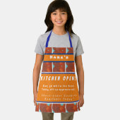 Tablier Cuisine personnalisée Ouverte + 3Commentaires Amus (Insitu)