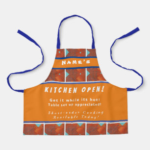 Tablier Cuisine personnalisée Ouverte + 3Commentaires Amus