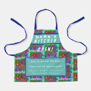 Tablier Cuisine personnalisée Ouverte + 3Commentaires Amus