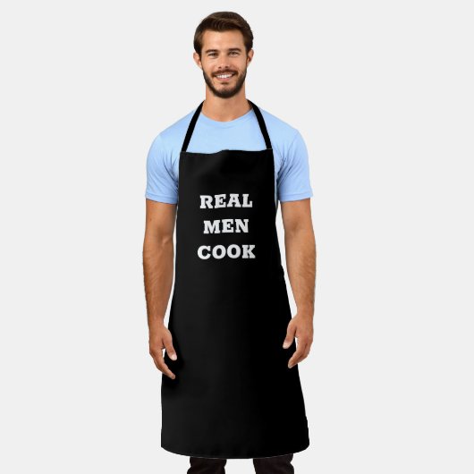Tablier Cuisine pour hommes réels (Porté)