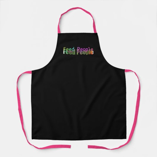 Tablier Cuisine pour les gens (Recto)