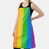 Tablier Cuisine Pride : Drapeau Arc-en-ciel (Insitu)