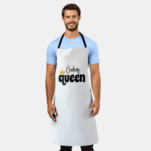 TABLIER CUISINE QUEEN APRON (Porté)