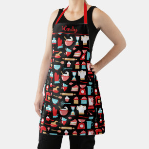 Tablier Cuisine rétro Cuisine de cuisson Lover noir