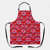 Tablier Cuisine Royaume-Uni & British Drapeau Union Jack C (Recto)