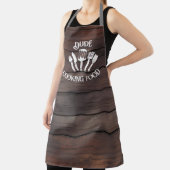 Tablier Cuisine rustique amusante pour hommes - 'Mec Cuisi (Insitu)