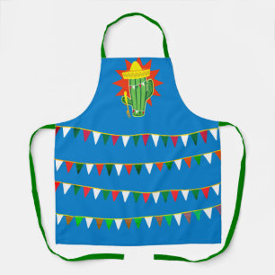 Tablier cuisine sombrero du cactus du sud-ouest