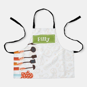 Tablier Cuisine Stuff Green Apron