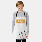 Tablier Cuisine Stuff Orange Apron (Porté)
