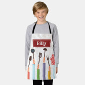 Tablier Cuisine Stuff Red Apron (Porté)