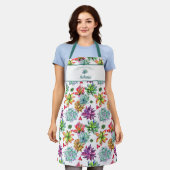 Tablier CUISINE SUCCULTE PAR NOM Green (Porté)