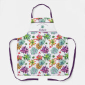 Tablier CUISINE SUCCULTE PAR NOM Purple (Recto)