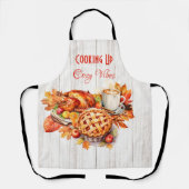 Tablier Cuisine sur des Vibes douillettes - Thanksgiving (Recto)