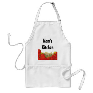 Tablier Cuisine sur mesure fraise Crate Art BBQ Apron