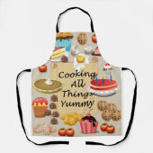 Tablier Cuisine Toutes Les Choses Yummy (Recto)