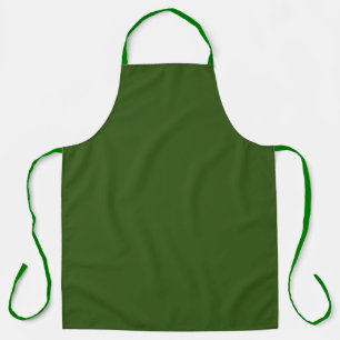 Tablier Cuisine verte d'olive Chef cuisinier