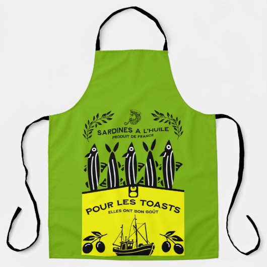 Tablier Cuisine Vintage Sardinecore (Recto)