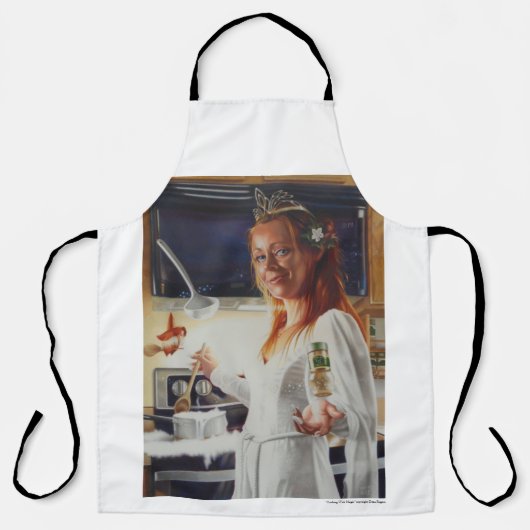Tablier Cuisine Whimsical Apron Avec Magie (Recto)
