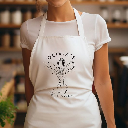 Tablier Cuisine Whisk & Ustensiles Cuisine