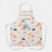 Tablier Cuisine Whisperer minimaliste Herbe personnalisabl (Recto)