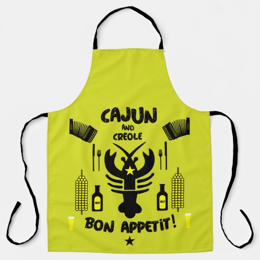 Tablier Cuisines Cajun et Créole (Recto)