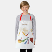 Tablier Cuisinez avec moi ! (Porté)